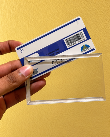 AutoRise Fast Tag Holder Windshield Glass Protector with 3M Tape